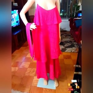 BEAUTIFUL CLUB MONACO DRESS WITH SASH/ BELT